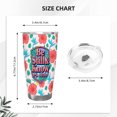 thumbnail image 3 of christian Tumbler 20oz with Lid and Modern Aesthetic Gear and Rose Art Gift, 3 of 6