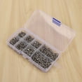 thumbnail image 4 of 1600Pcs Stainless Steel Self Tapping Screw Assortment Kit Lock Nut Wood Thread Nail Screw Sets M2, 4 of 7