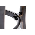 thumbnail image 6 of Bistro Table, Square Cast Aluminum Round Outdoor Patio Dining Table 28" Dia X 28.6" Height, 6 of 9