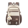 thumbnail image 2 of ibiyuan School Backpacks Korean Casual Stylish Versatile Large Capacity School Bag for Ages 5th 6th 8th 10th, Middle Elementary, High School, Daily Commute, Outings, 2 of 3