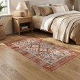 thumbnail image 2 of ODIKA Aztec Boho Field Vintage Distressed Tapetes Para Cocina Bohemian for Dining Room, Under Table, Home Office, Non-Slip Chair-Friendly, 2 of 7