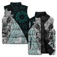 thumbnail image 3 of Chaleco de invierno de moda para hombre, estampado gráfico de león y lobo, chaleco cortavientos, ropa de calle Harajuku, chaquetas para hombre, ropa para hombre 2024, chalecos, 3 of 5