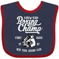 thumbnail image 3 of Inktastic Boxing Champ King of The Ring Boys or Girls Baby Bib, 3 of 4