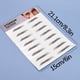thumbnail image 3 of Fiudx Pegatinas, Cejas, Moldes, Cejas, Adhesivo Impermeable, Maquilla Soluciable, Diseño Aplicación Rápida, Mejora La Belleza Diaria, Apto Tipo de Rostro, Incluye 8 Pares, 3 of 7