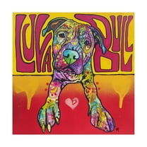 Trademark Fine Art 'Luva Bull' Canvas Art by Dean Russo