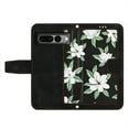 thumbnail image 2 of JiaheCover for Google Pixel 8 Pro, Crossbody Multi-Function Wallet Case,Rugged Magnetic Shockproof Flower Pattern Shoulder Strap,Card Holder Stand Full Body Protection Case, black, 2 of 7