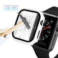 thumbnail image 2 of YSTINNG Étui Rigide en PC, Lot de 2, avec Protecteur d'Écran en Verre Trempé pour Apple Watch Series 8/7, Ultra Mince, Résistant aux Rayures, A311-001, 2 of 4