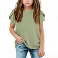 thumbnail image 2 of Girls Shirts Kids Casual Tshirt Stylish Graphic Print Boys Tees Shirts for Kids Youth Children, 2 of 6