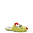 thumbnail image 2 of Grinch Men’s Plush Scuff Slipper, 2 of 5