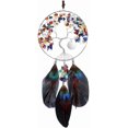 thumbnail image 1 of Arbre de Vie Attrape-Rêves Chakra Fait Main 7 Pierres de Cristal Chakra, 1 of 5