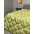 thumbnail image 2 of Woodland Down Alternative Comforter, Funny Squirrels Eating Nuts in the Forest Birds on Branches Acorn, Microfiber Quilt for All Season, 5 Sizes, Fern Green and Dark Salmon, by Ambesonne, 2 of 3