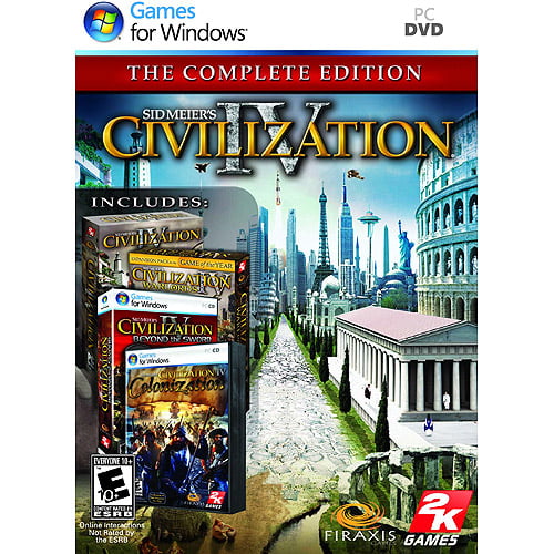 Sid Meier S Civilization Iv The Complete Collection Nm Walmart