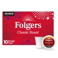 thumbnail image 4 of Folgers Classic Roast Medium Roast Coffee, Keurig K Cup Pods, Limited Edition Design for America’s 250th Anniversary, 10 Count Box, 4 of 10