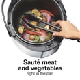 thumbnail image 6 of Hamilton Beach Digital MultiCooker, 20 Cup Rice Cooker, Slow Cooker, Steamer Sauté, Hot Cereal, Soup, & More, 6 of 8