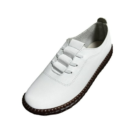 

Up to 30% off! Kukoosong Womens Comfort Flats New Couple Shoes Casual Shoes Comfortable Flat Casual Shoes for Women White 39