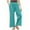 Mint Green, variant on Women'S Spring Solid Color Lace-Up With Cotton And Linen All Straight Leg Casual Pants Womens Dress Pants