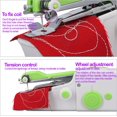 thumbnail image 2 of HUGFEGWE Handheld Sewing Machine, Hand Sewer Easy Ergonomic Design for Home and Travel CA919-129123, 2 of 9