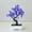 Purple, variant on Luolandi Artificial Plants Bonsai Small Tree Pot Fake Plant Flowers Potted Ornaments For Home Room Table Decoration Hotel Garden Decor Pink
