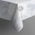 thumbnail image 2 of 60x60 Inch Waterproof Square Tablecloth, Thickened Polyester Table Cover for Dining & Parties, Floral Print, 2 of 6