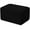 black, variant on Stretch Ottoman Cover, Storage Ottoman Slipcovers Rectangle Footstool Protector Covers Removable Washable
