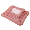 thumbnail image 7 of Cooling Dog Bed Pet Cool Mat for Cats And Dogs | Ice Silk Material Soft for Summer Sleeping Product Dog Beach Bed (Pink,L 76X58CM), 7 of 7