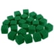 thumbnail image 2 of 25 piezas D6 dados en blanco con borde de longitud de juego - accesorios para juegos de fiesta, Verde, 2 of 9