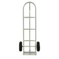 thumbnail image 3 of Vestil SPHT-500S-HR Steel P-Handle Truck Hard Rubber - 500 lbs, 3 of 4