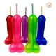 thumbnail image 1 of Juego de 20 Vasos Exóticos para Fiestas en Forma de Pene de 350 ML (Incluye Tapa y Popote), 1 of 3