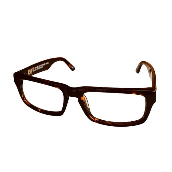 Electric Plastic Rectangle Eyeglass Frames Tortoise Shell 52mm