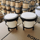 thumbnail image 1 of Tambor bongo de plástico ABS de 5 pulgadas, instrumento musical de percusión, tambor de raqueta, tambor de plástico de una sola pieza, 1 of 4