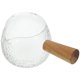 thumbnail image 4 of Jarra de vidrio con mango de madera para crema, vaso para beber, vaso para agua, jarra para leche, 4 of 7