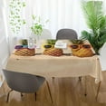 thumbnail image 6 of Coolnut Pineapples Beach Rectangle Tablecloth Waterproof Polyester Table Clothative Stain Resistant & Wrinkle Resistant Washable Table Cover for Dining Table/Party/Camping 54x57 Inch Decor Gift, 6 of 7