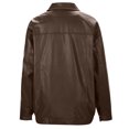 thumbnail image 5 of kamemir Womens Jackets Casual Women's Cropped Jackets Lightweight Oversized Utility Anorak Coat(Coffee,M), 5 of 5