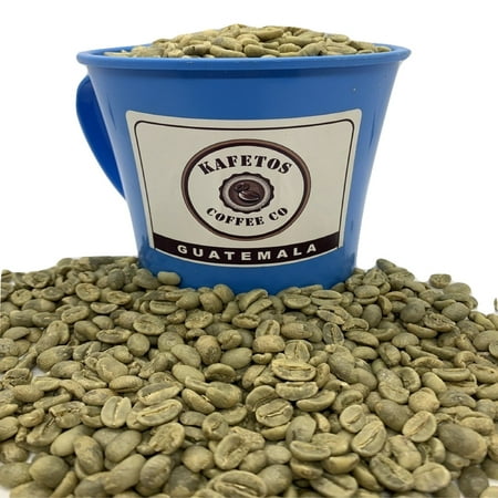 (20 Lbs) Guatemala Gourmet Specialty Grade Green Coffee Beans Raw Unroasted Kafetos Coffee Co