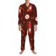 thumbnail image 3 of Fotbe Fire Extinguisher Pijama de Hombre con Estampado de Manga Larga, Conjunto de 2 Piezas, Ropa de Dormir Suave y Cómoda con Bolsillos-Medium, 3 of 7