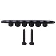 thumbnail image 1 of Guitar String Through Plate Mounting Ferrules Zinc Alloy Electric Bass Guitar PartsBlack, 1 of 14