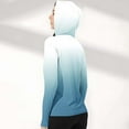 thumbnail image 7 of 50% Off Clear! Sun Protection Clothing Ladies New Gradient Color Long Sleeve Hooded Thumb Buckle Sun Protection Clothing, 7 of 7