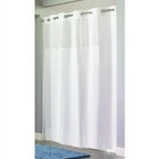 Hookless RBH40LS01 Fabric Shower Curtain - White