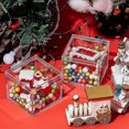 thumbnail image 1 of 8 Pieces Of Transparent Acrylic Plastic Square Square Jewelry Box Mini Storage Box With Lid Mini Sq, 1 of 5