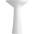 thumbnail image 3 of kohler k-2362-1-0 cimarron pedestal bathroom sink with single-hole faucet drilling, white, 3 of 5