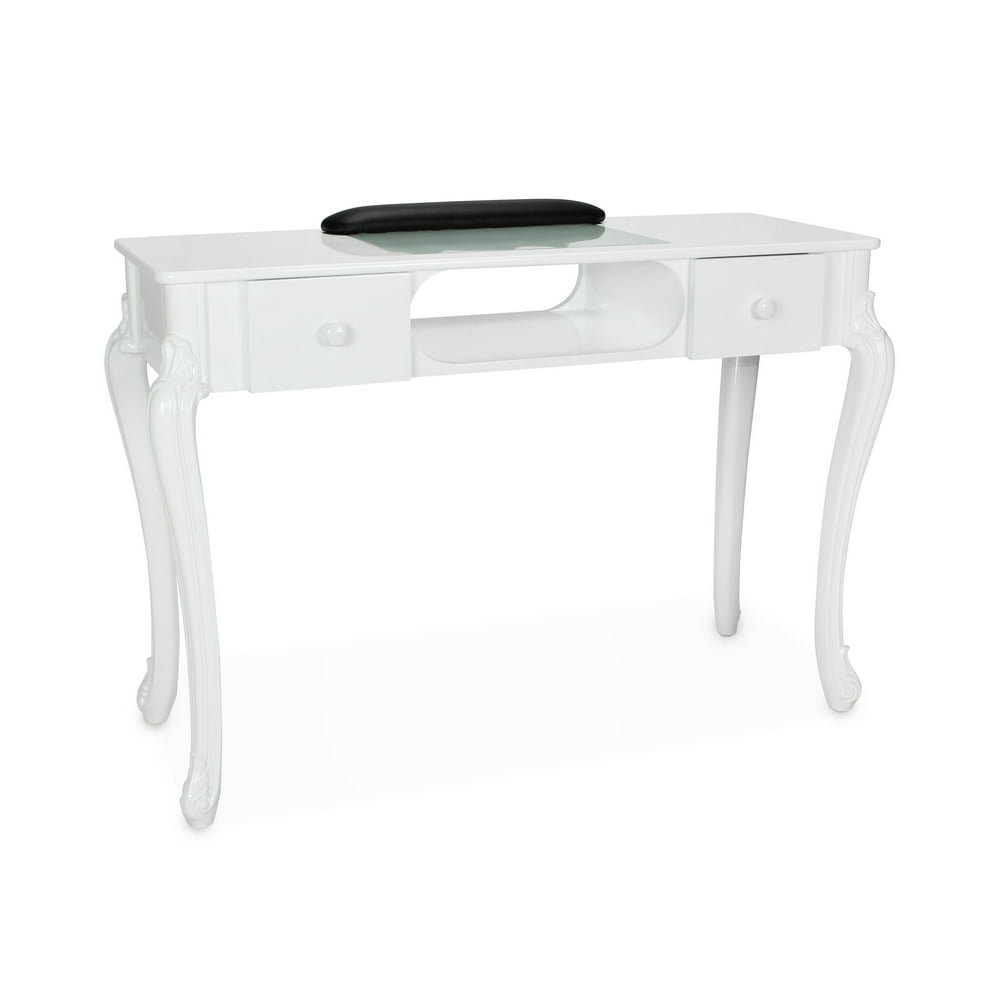 FIONA Manicure Table WHITE Stylish and Elegant Nail Table for Nail