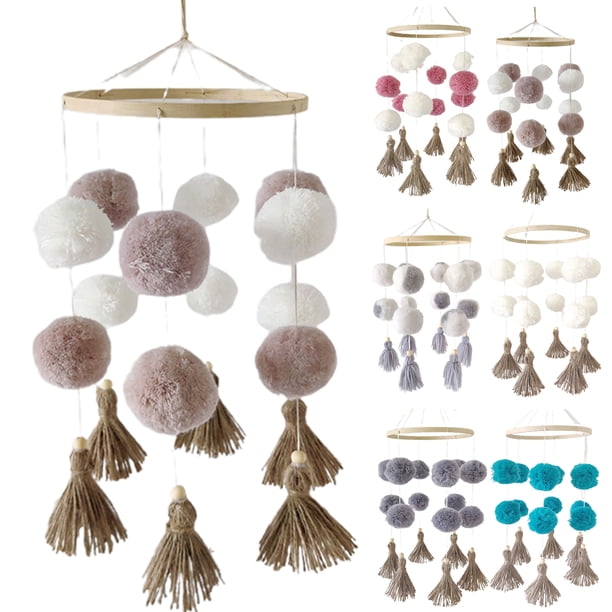 Cadre Mobile Bois Pour Bébé - Carillon à Vent Décoratif - Kit Créatif Chambre Bébé - Décoration Murale Cadre Mobile Bois Pour Bébé - Carillon à Vent Décoratif - Kit Créatif Chambre Bébé - Décoration Murale