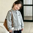 thumbnail image 4 of Zecgelong Winter Kids Zip Front Coat For Girls—Cozy Casual Jacket For Winter Comfort And Easy Warmth, 4 of 4