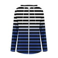 thumbnail image 2 of Cardigan pour Femmes, Décontracté Ample Uni à Manches Longues avec Fermeture Éclair et Capuchon, Cardigan pour Femmes, 2 of 6