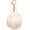 Apricot/Light Gold, variant on Pom Keychain, Faux Rabbit Fur Fluffy Pompoms Keyring for Women Purse Handbag Bag Pendant DIY Crafts