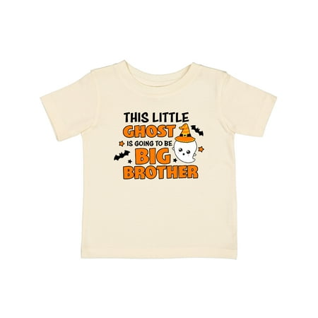 

Inktastic This Little Ghost is Going to Be a Big Brother Gift Baby Boy T-Shirt
