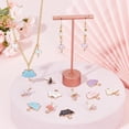 thumbnail image 2 of 40pcs Enamel Cat Pendants 10 Style Golden Umbrella Charms Summer Theme Charms Hanging Dangle Charms Jewelry Making Charms Supplies for Crafts Bracelet Earrings Mixed Color, 2 of 6