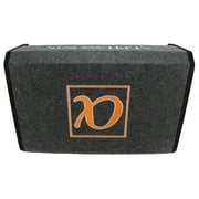 Alphasonik 12 Subwoofer with Enclosure Down Firing 4 Ohm Sub Shallow AS12DF