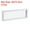 White, variant on Floating Thin Film Display Box with Base 14cm x 14cm x 2cm Black Pack of 3