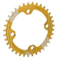 thumbnail image 3 of Lebycle 36T Mountain Bike Chain Wheel Wearproof 104BCD Positive and Negative Tooth Disc ChainringGold,, 3 of 5